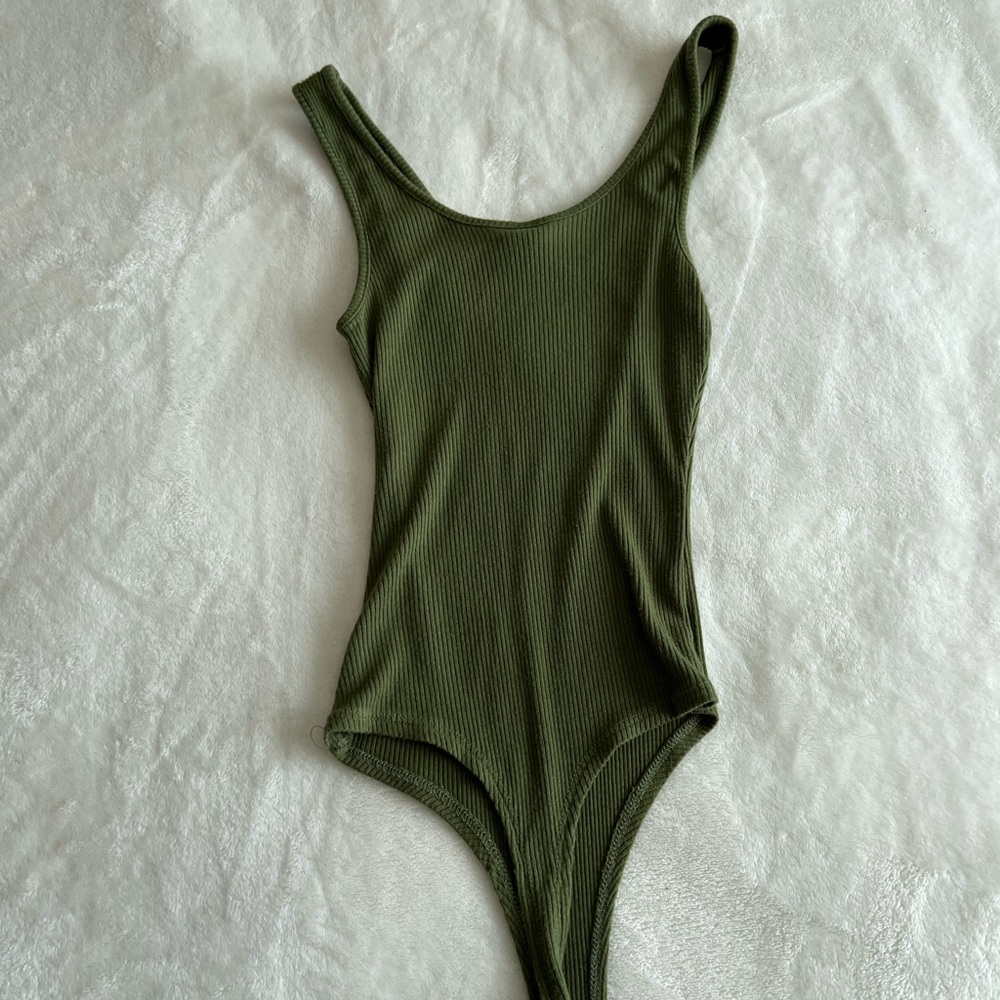 Windsor olive green body suit